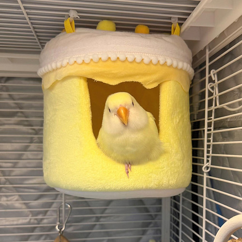 鹦鹉窝冬鸟窝保温新型悬挂窝加厚柔软舒适虎皮牡丹小太阳保暖床屋