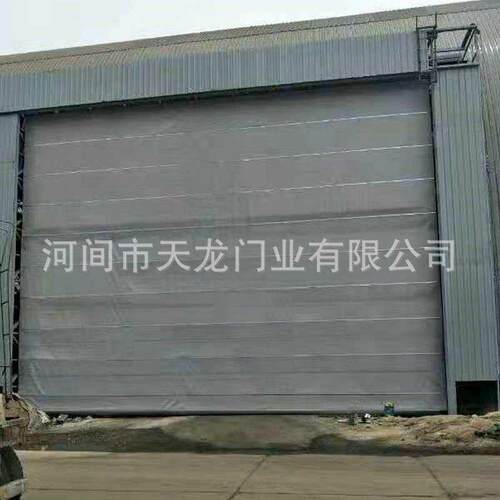 提工业快速卷帘天龙门柔性温快速积门车间电堆动门车库感应升保卷