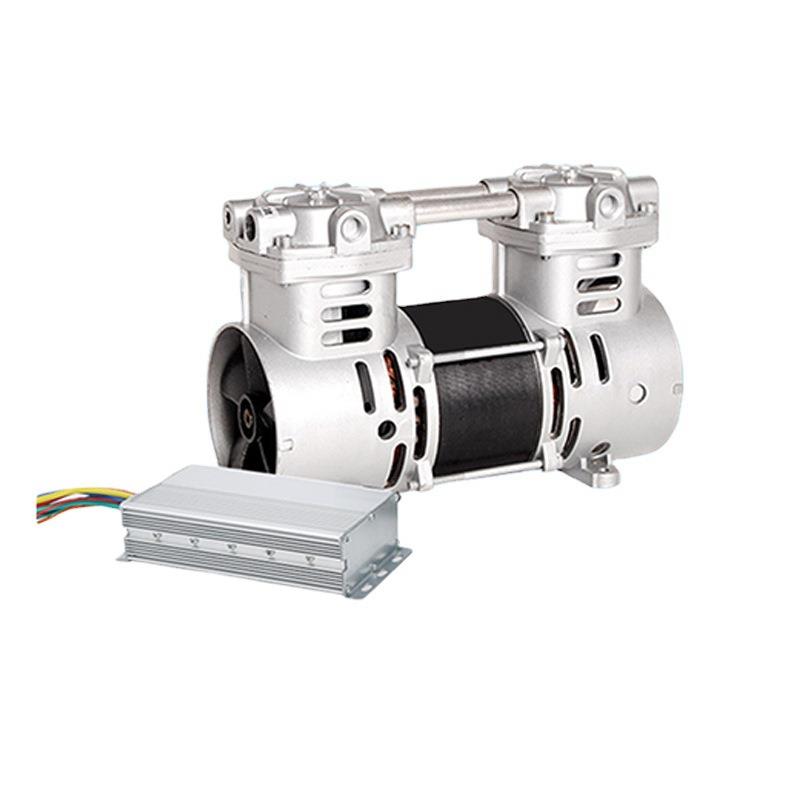 300W无油空气压缩机7bar8bar12V24V48VDC车载小型空气压缩机