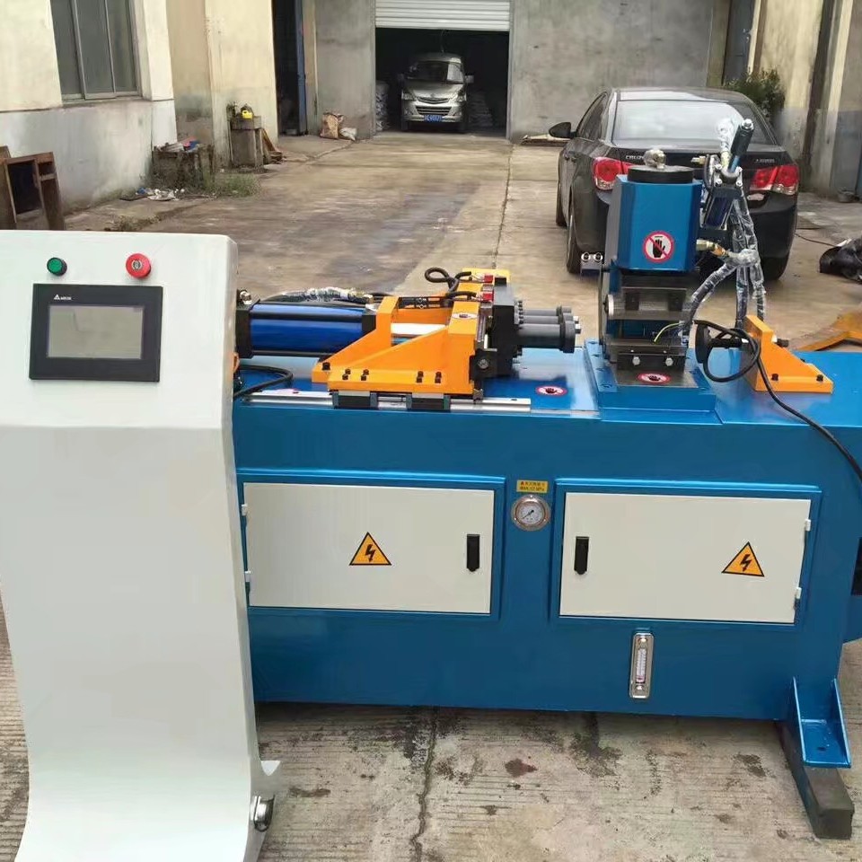 张家港厂家生产电动液压高速40缩管机 高速稳定型钢管缩管机