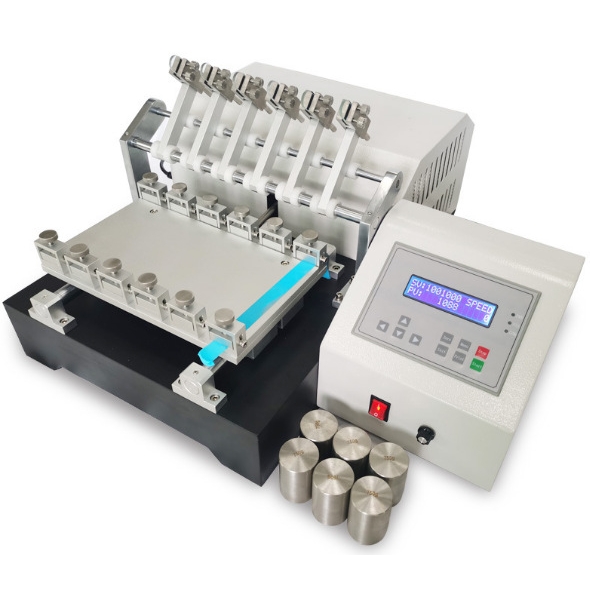 汽车密封条植绒耐磨试验机门框封条行李箱塑胶封条摩擦测试仪