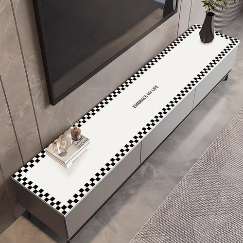 电视柜桌垫轻奢高级感免洗餐边柜