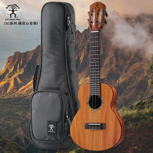 彩虹人桃花心木全单板尤克里里23/26寸男女AC30AT30进阶小吉他