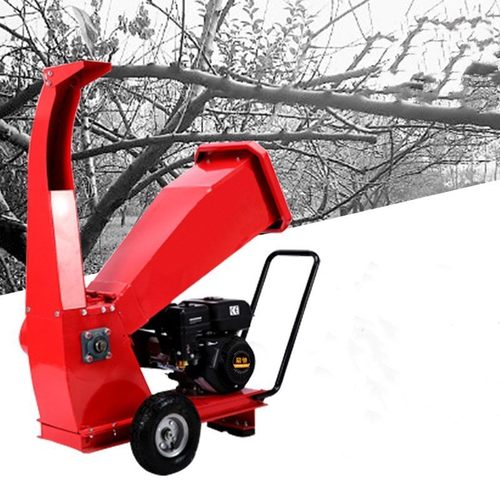 林场树枝树叶粉碎机 汽油果园树木碎枝机 园林移动碎枝机