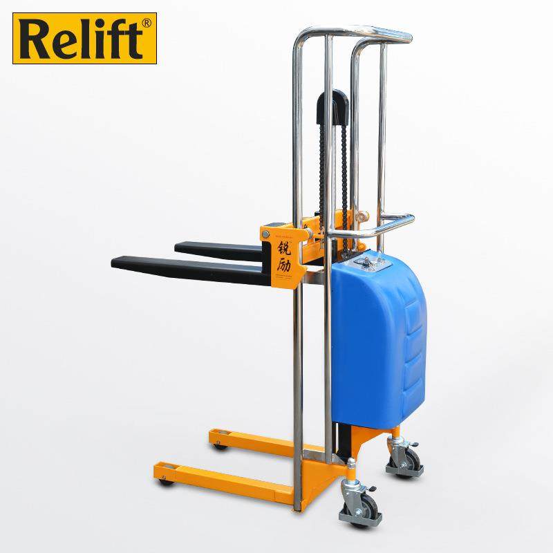 锐励轻型半电动堆高车小迷你电动液压升高车半自动装卸叉车堆垛车,搬运/仓储/物流设备,其他起重搬运设备,淘宝优惠券,粉丝福利购,淘宝优惠卷