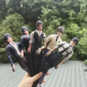 恋与深空老鼠干28CM全身带骨架 可扭动创意玩偶