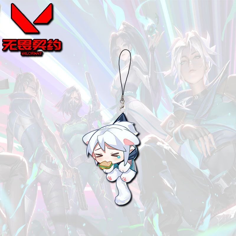 无畏契约Q版手机链捷风奶妈挂件