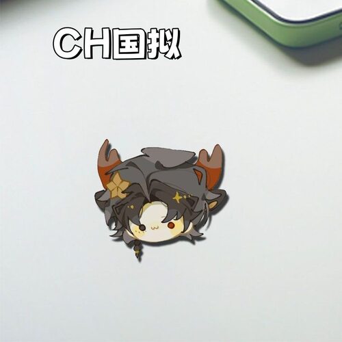 ch国拟周边徽章瓷美南英俄胸针