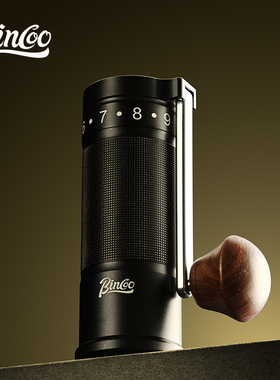 Bincoo咖啡手摇磨豆机SM01外调式升级镀钛刀盘小型便携折叠研磨机