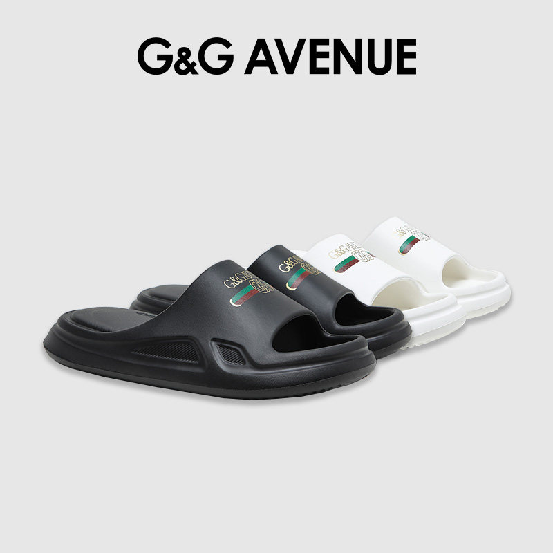 法国G&G AVENUE潮牌时尚户外休闲超软防滑凉拖男女同款夏季拖鞋