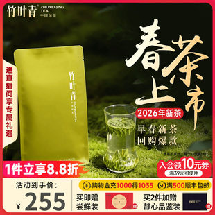 峨眉高山冷泡绿茶 100g新茶 四川高山绿茶 竹叶青特级明前茶