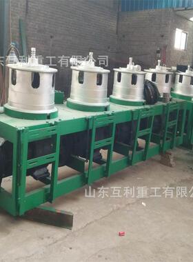 金属线材联式半自动拉丝机罐体联式冷拔丝拉丝机钢筋拉丝机