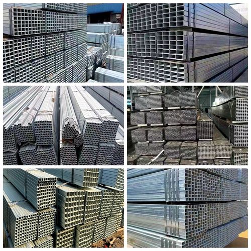 钢材镀锌方管矩形管扁管冷镀锌带方管方通方钢空心30*50mm40*60mm