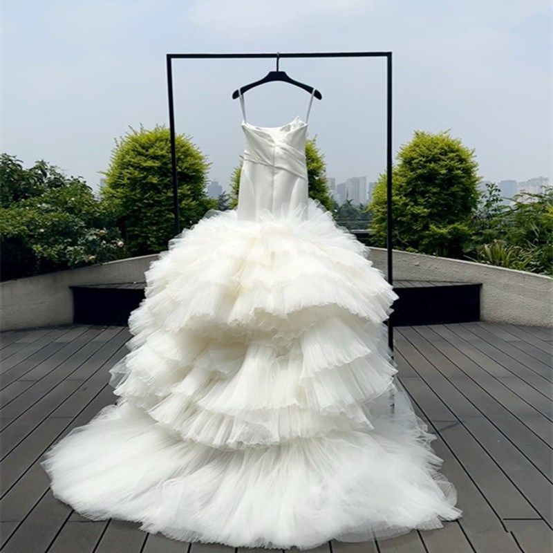 头纱架子婚纱展示架礼服陈列货架带轮移动新娘试纱架拍摄模特道具