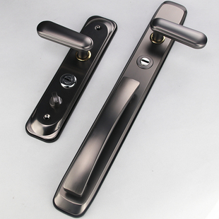 304不锈钢装 甲拉手030豪华别墅大门把手双开仿铜门锌合金仿铸铝门