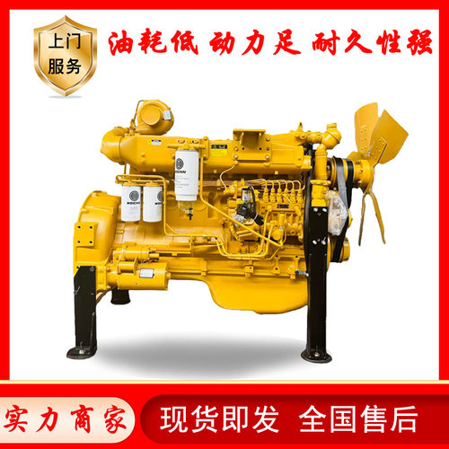 潍柴WD10G220E21装载机柴油机厦工龙工山工装载机铲车WD10G发动机