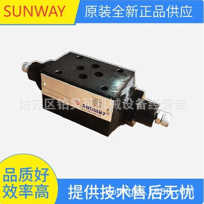 全新正品SUNWAY液压阀EQ-012单向节流阀 HX ER-013/2 32电磁阀