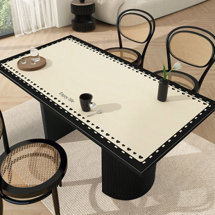 餐桌垫高级感简约PVC茶几布餐桌台面保护垫防水防烫免洗可擦防油