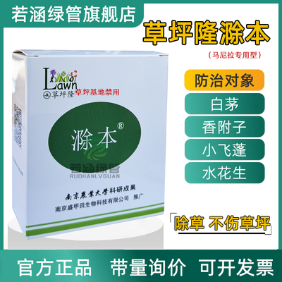 草坪隆茅草组合卢茅刺客坪除草剂