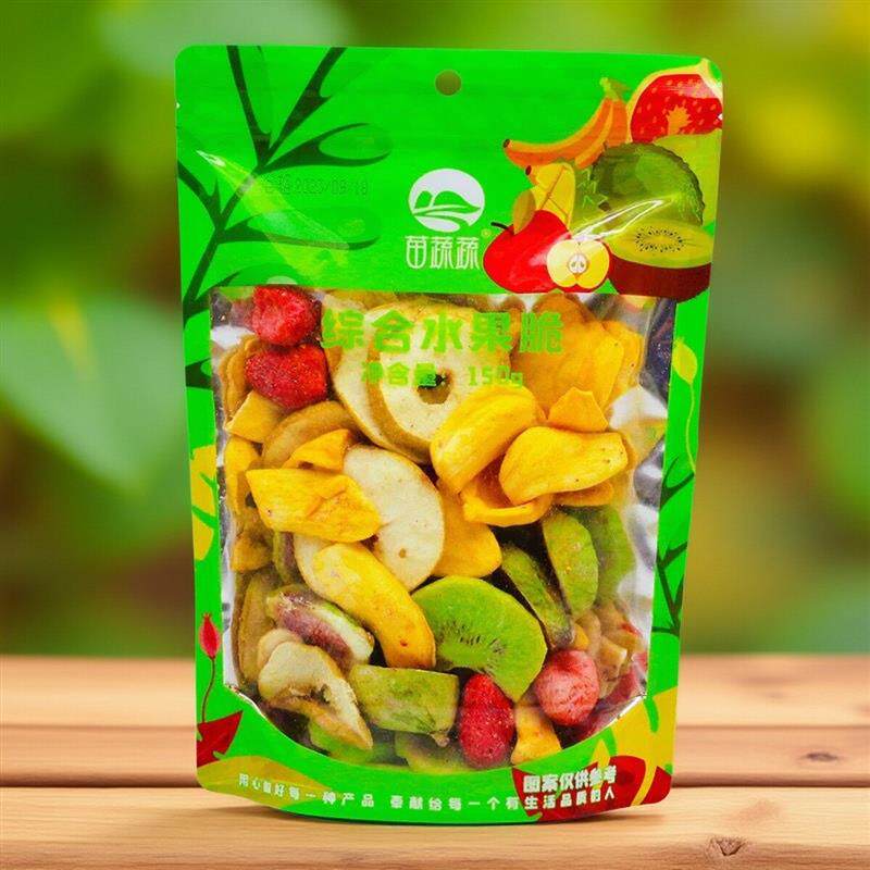 新货苗蔬蔬综合水果脆草莓菠萝蜜干秋葵果蔬菜干脆片零食香菇袋装