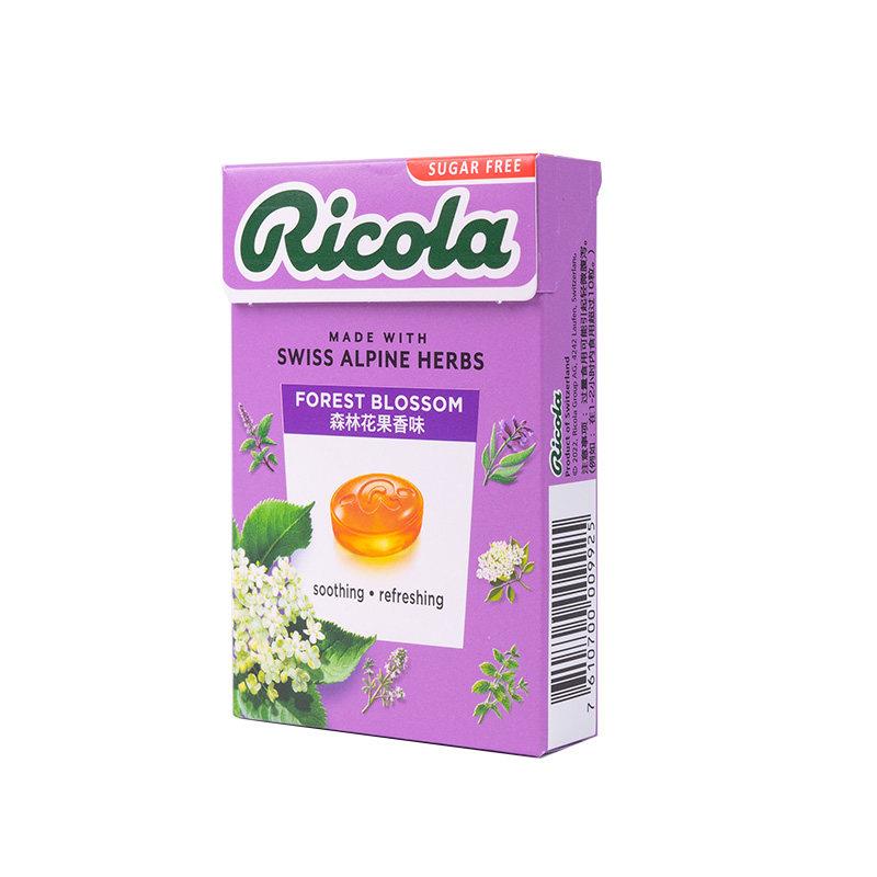 薄荷糖瑞士进口ricola利口乐润喉糖薄荷糖柠檬薄荷糖果网红