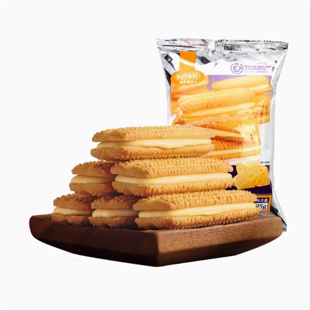 曲奇饼干法丽兹曲奇饼干抹茶味夹心饼干曲奇休闲小零食