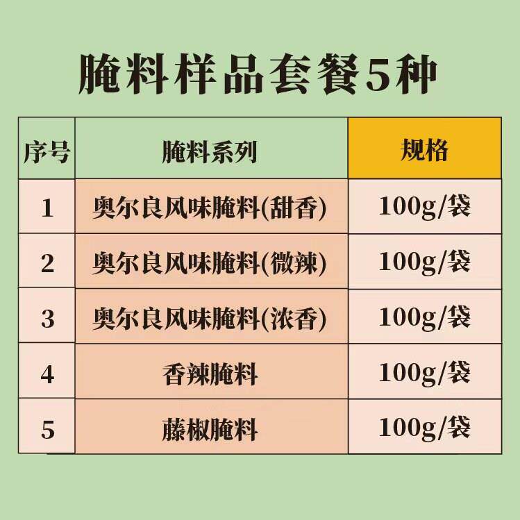 新奥尔良烤鸡【味正品康】炸鸡腌料新奥尔良烤鸡翅腌制料鸡排烧烤