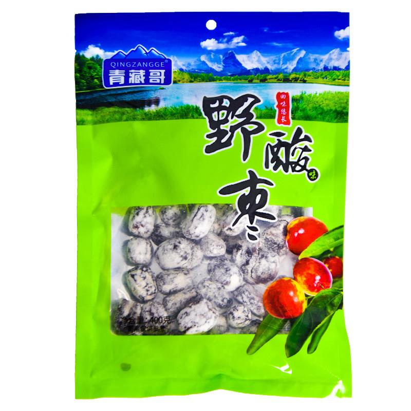 正宗青藏哥野酸枣金丝枣青