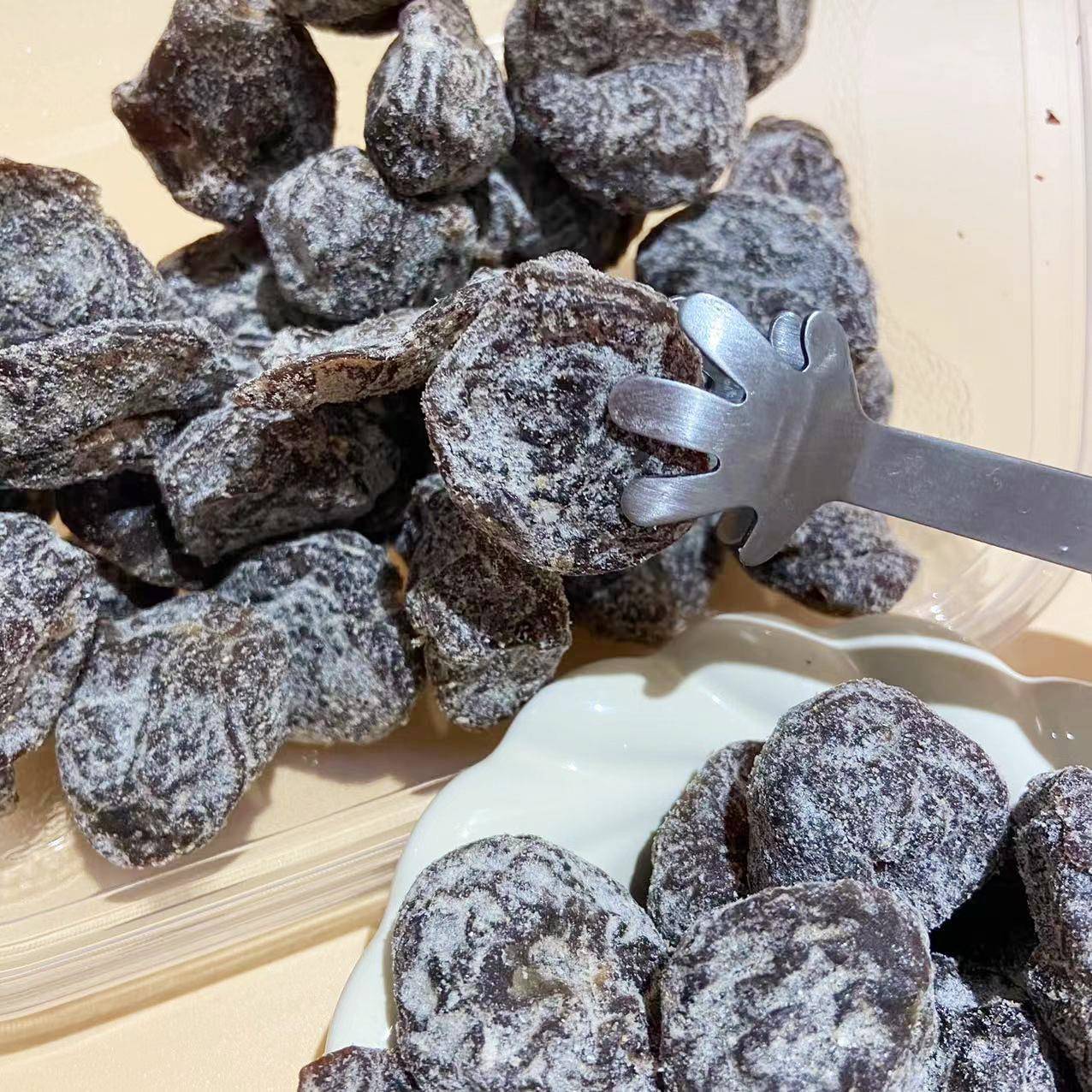话梅肉陈皮雪梅饼无核话梅肉散装果脯蜜饯李梅果干酸梅孕妇开胃小