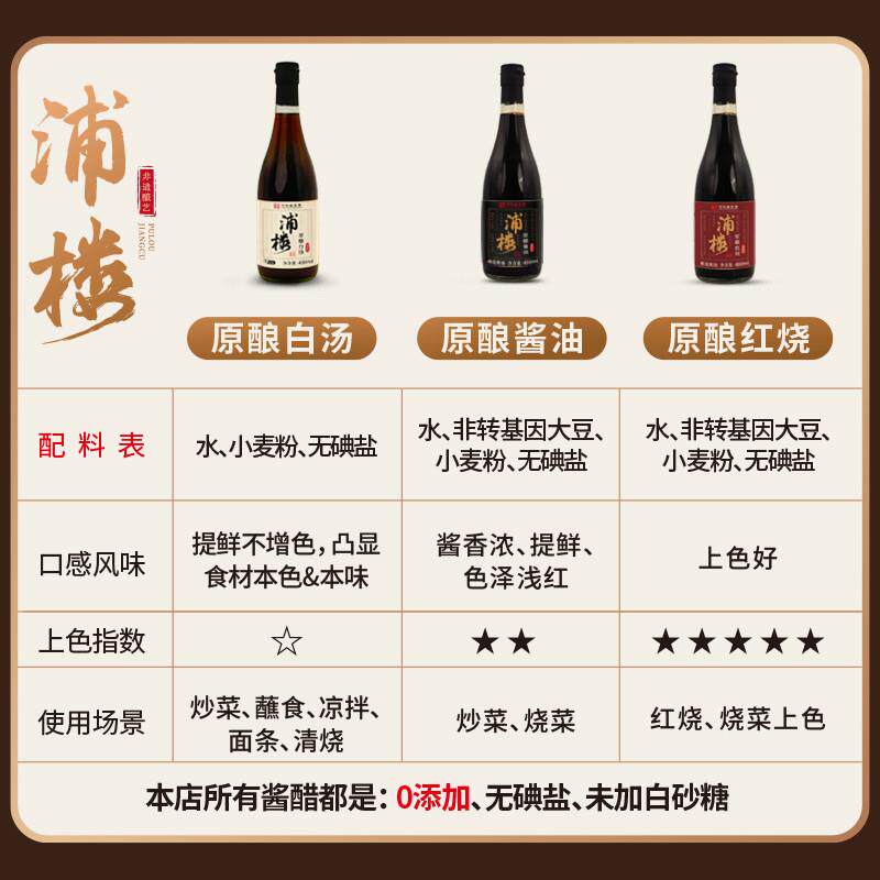 正宗白汤酱油古法手工传统
