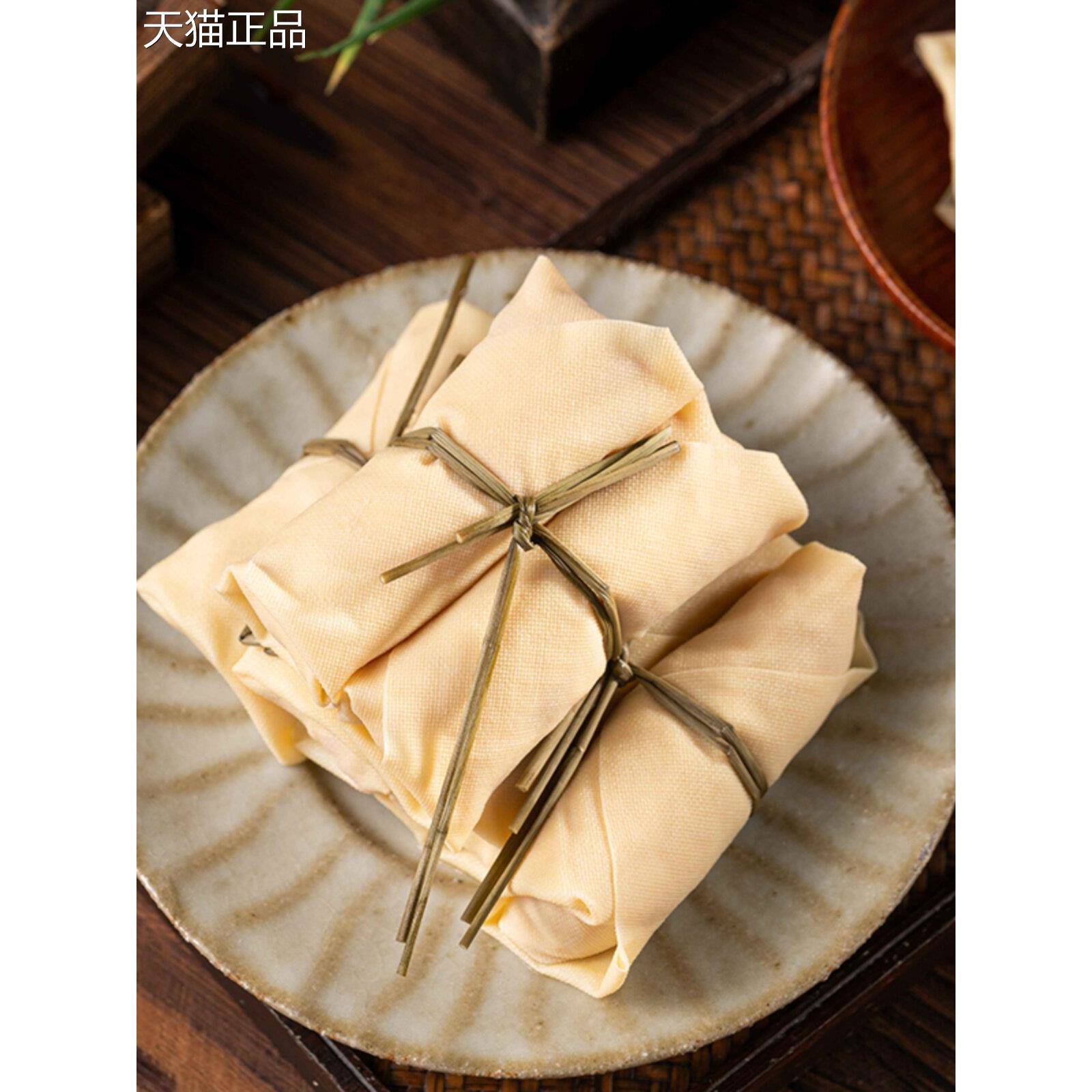 宁波特产鲜肉面结千张包速食早餐网红豆皮豆腐皮豆干私房菜方便菜