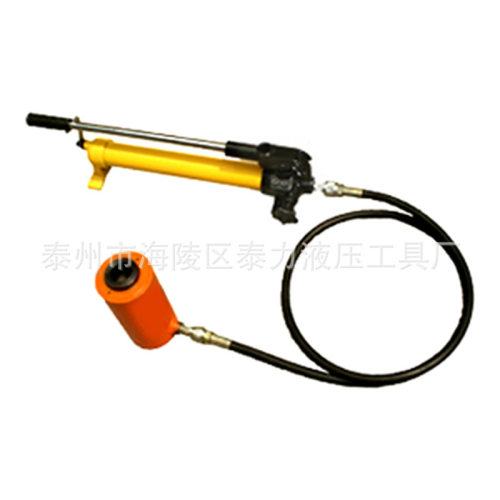 超薄型电动液压千斤顶分离式单作用式小型微型 双作用千斤顶工程