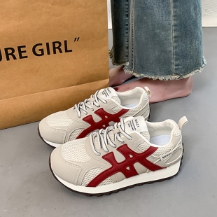 回力轻便软底双网面透气百搭阿甘鞋女春夏季爆款不累脚时尚休闲鞋