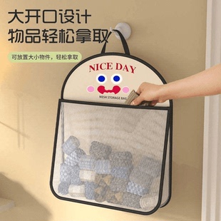 收纳袋衣柜门收纳神器墙上壁挂式 宿舍家用收纳挂袋储物袋内裤 网兜