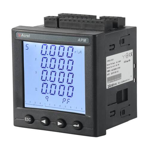 安科瑞APM801全电多量型功能0.D2级S电表RS485通讯安科瑞S卡扩展