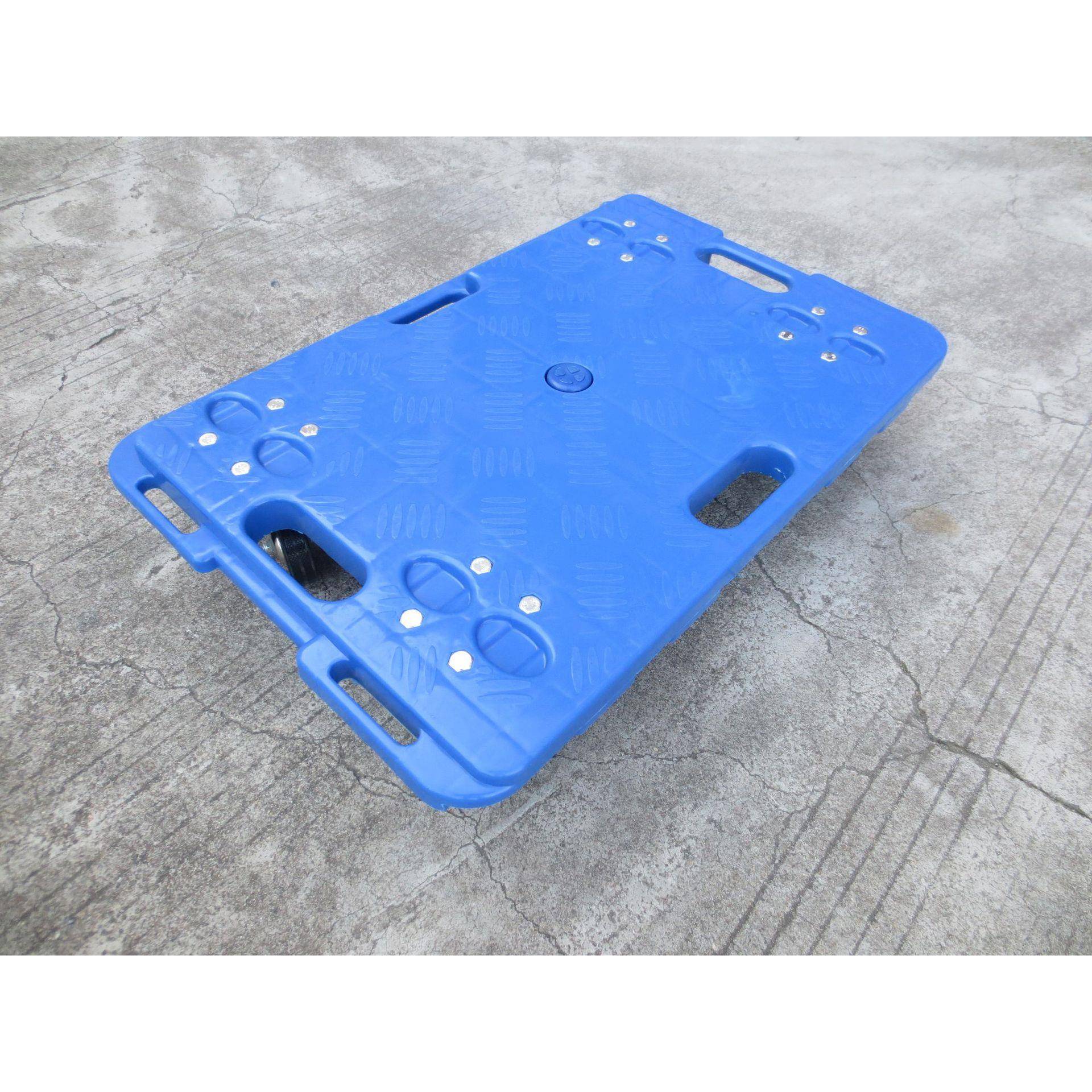 平板100公斤乌龟车加厚运输可四面拼接150四轮静音拉货小推车