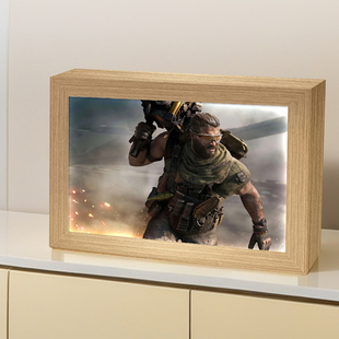 三角洲行动游戏周边乌鲁鲁手办灯光画电竞房桌面摆件礼物小夜灯