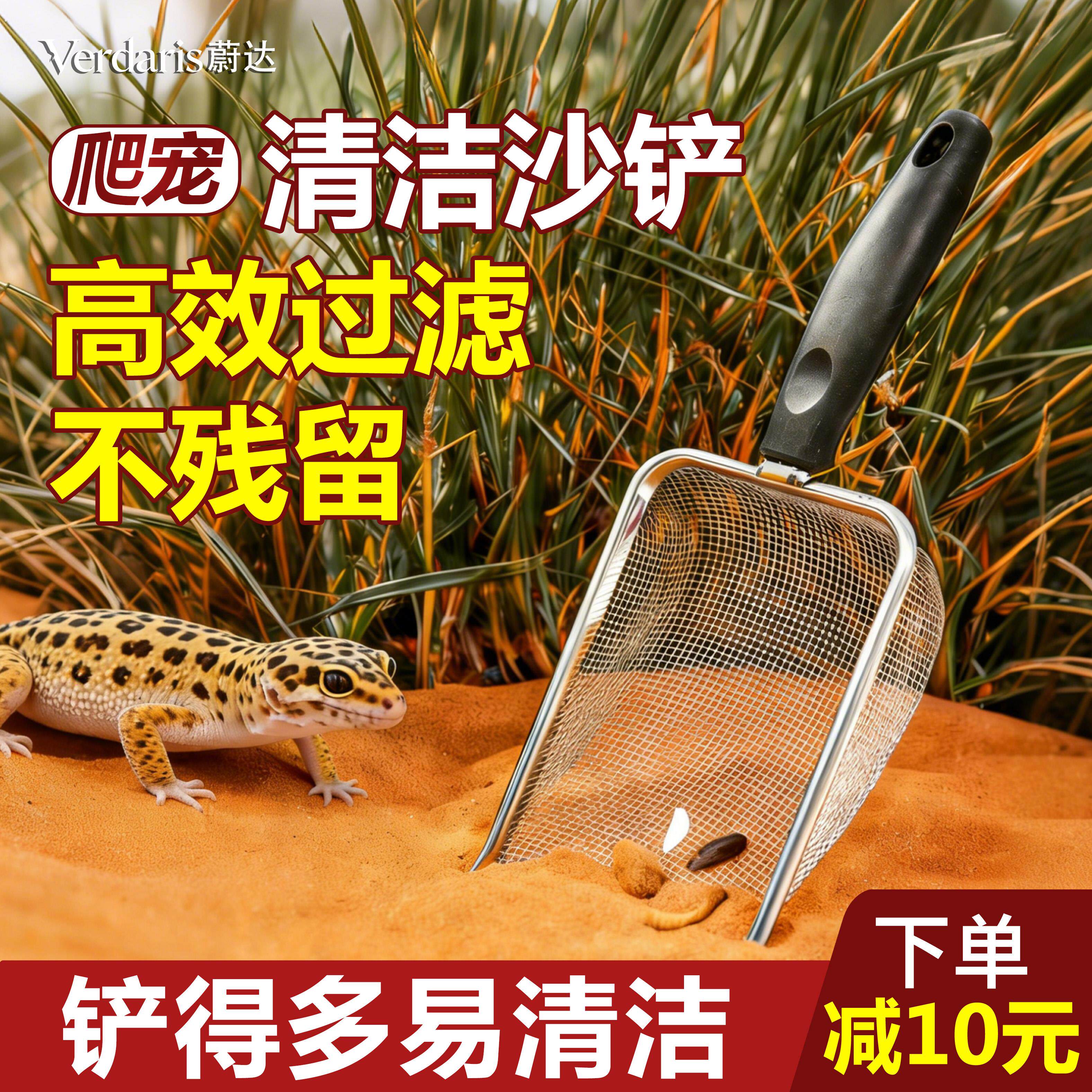 爬宠专用不锈钢沙铲守宫蜥蜴宠物蛇铲屎爬宠粪便清理残渣清洁工具