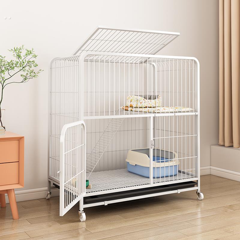 猫笼子家用室内多层厕所一体猫砂盆超大自由空间猫咪屋舍猫别墅窝