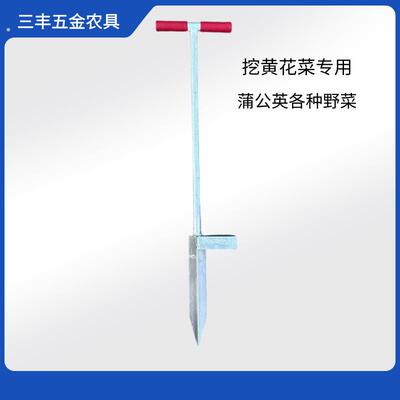 挖野菜挖蒲公英挖黄黄苗专用脚踩施肥锹追肥器蔬菜施肥铲松土尖特