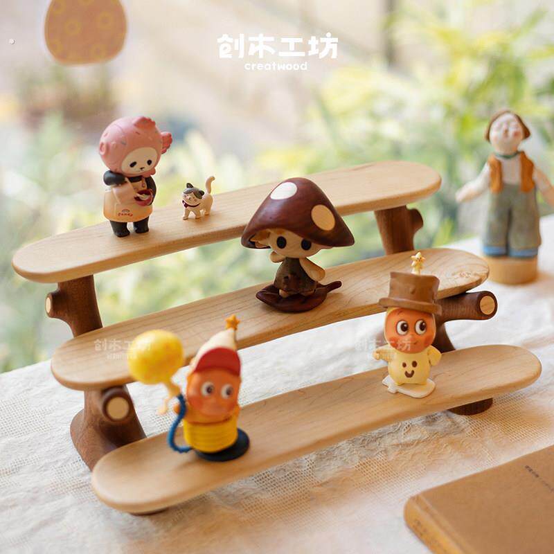 树枝收纳架/创木工房实木桌面收纳整理装饰品摆件展示架实用礼物