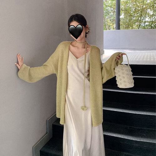 韩系唯美亲肤氛围连衣裙套装