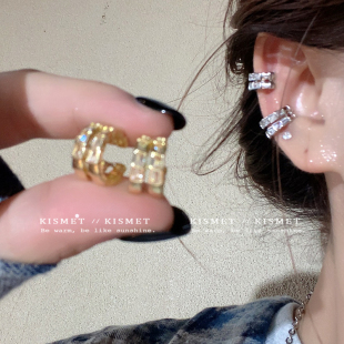 无耳洞福音 高级感耳环耳饰 轻奢耳骨夹气质小众耳夹无耳洞女新款