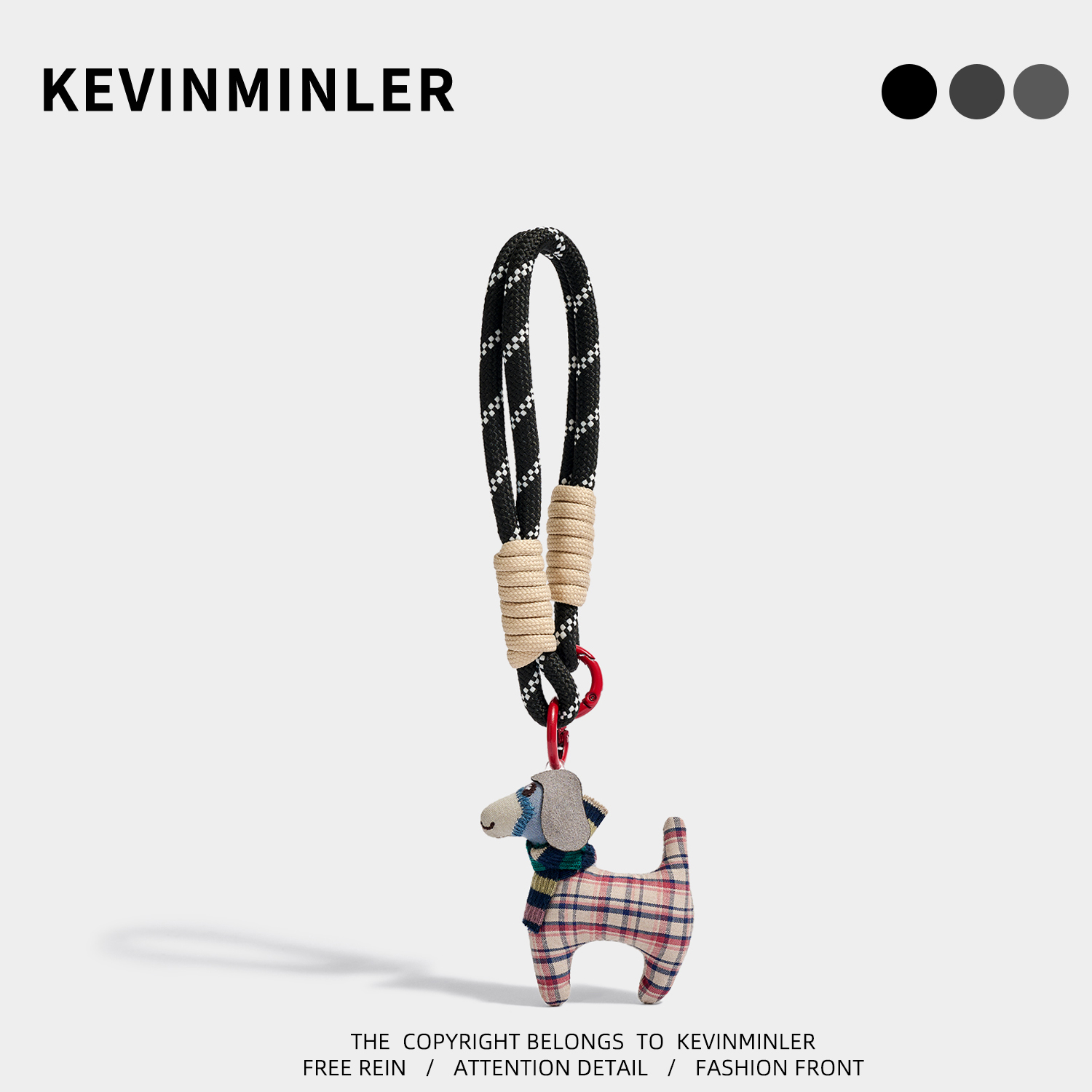 KEVINMINLER原创2026马年手机挂绳腕带包挂件挂饰钥匙扣生日礼物