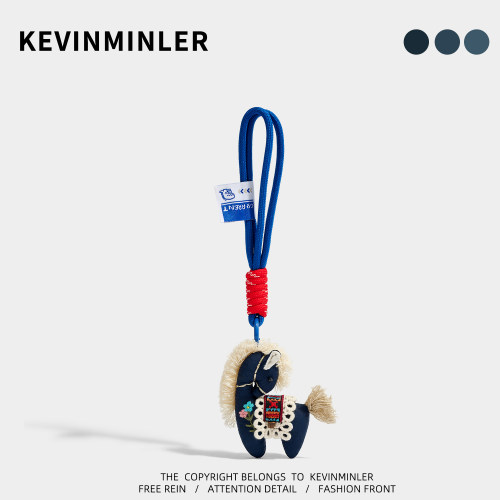 KEVINMINLER原创2026马年手机挂绳腕带包挂件挂饰钥匙扣生日礼物