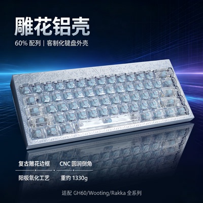 咪星人GH60磁轴键盘适配EV63