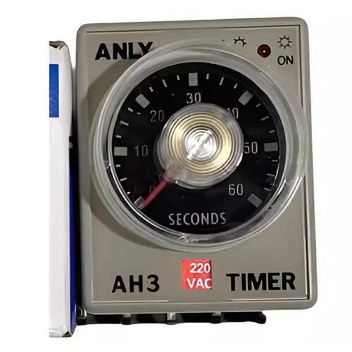 原装正品台湾ANLY安良时间继电器 AH5R-4 220V AH5E-4DA 9999M