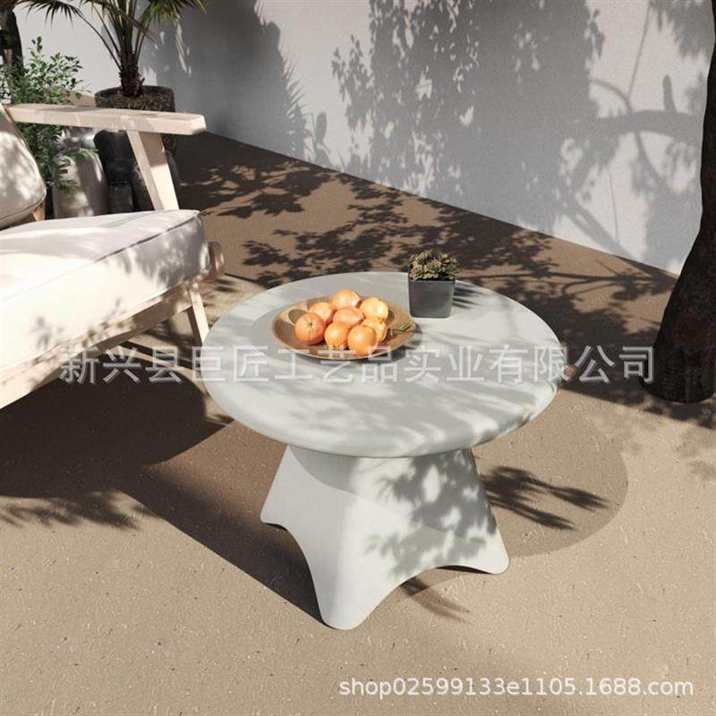 个性创意圆形水泥边桌样板间酒店别墅边几定制奶茶店茶几,住宅家具,角几/边几,淘宝优惠券,粉丝福利购,淘宝优惠卷