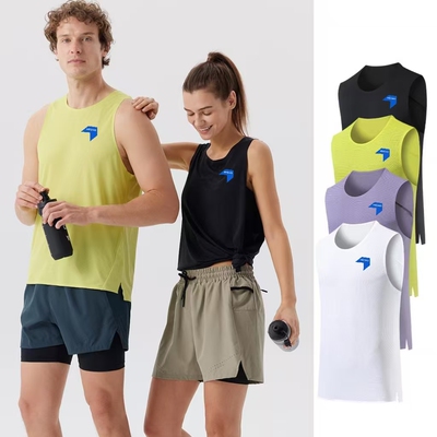 内道冰爽窄肩男女马拉松运动越野跑速干轻量透气跑步运动无袖背心