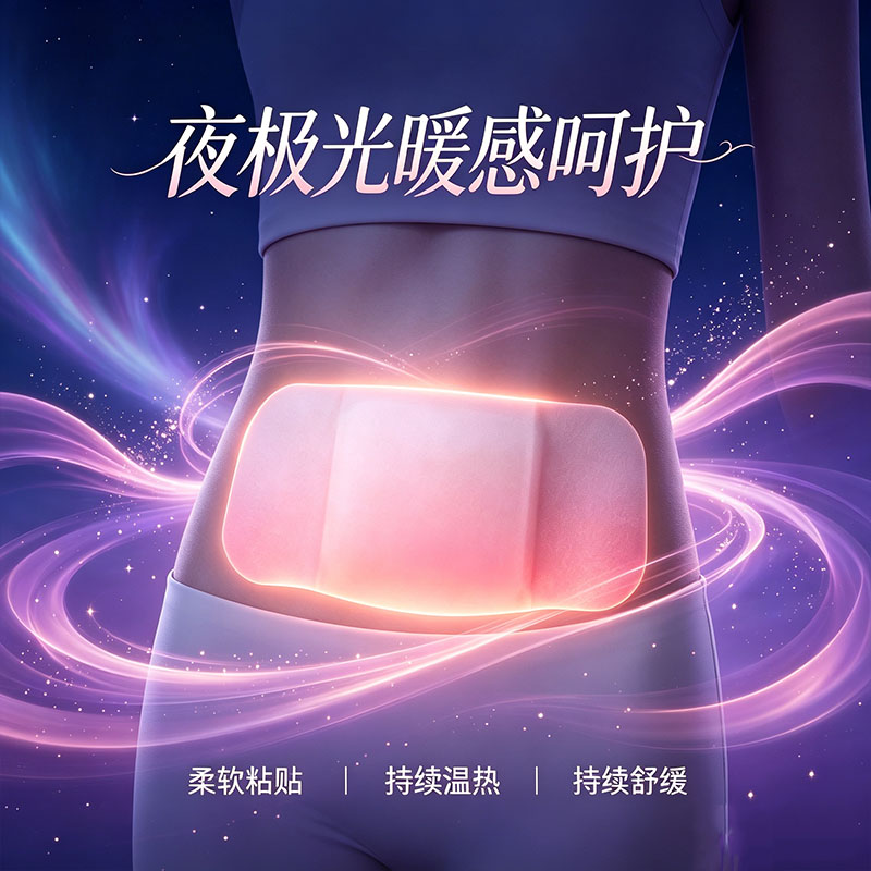 便携隐形艾草自发热恒温暖腹贴